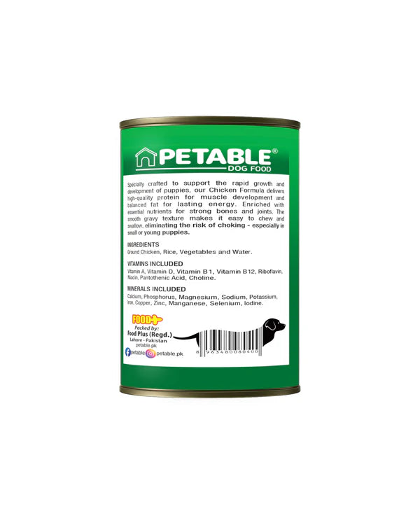 Petable Puppy Classic - Chicken 400g