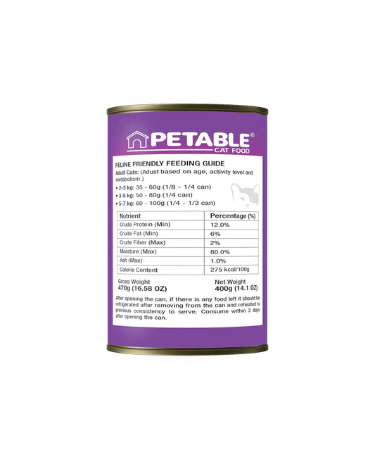 Petable Cat Grain Free - Beef 400g