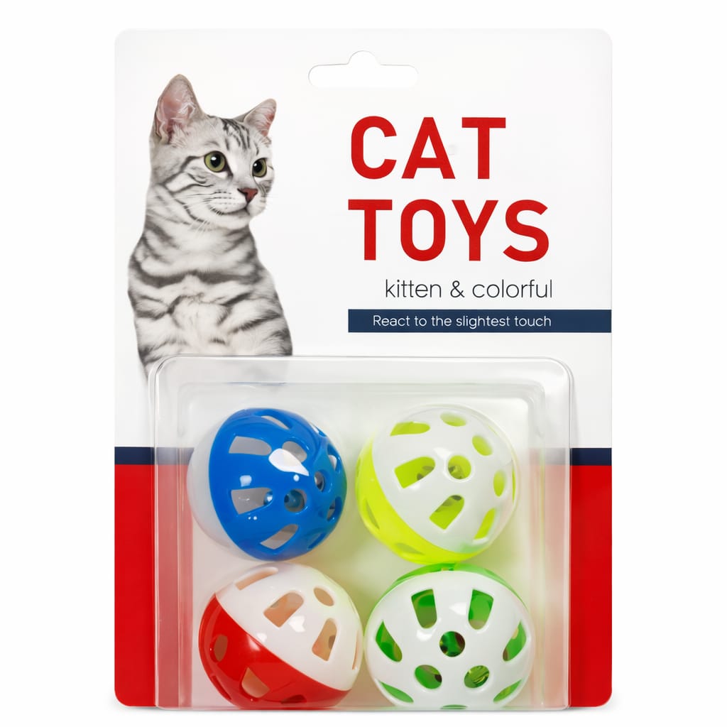 Nunbell Cat Toy 4pcs – Fun & Interactive