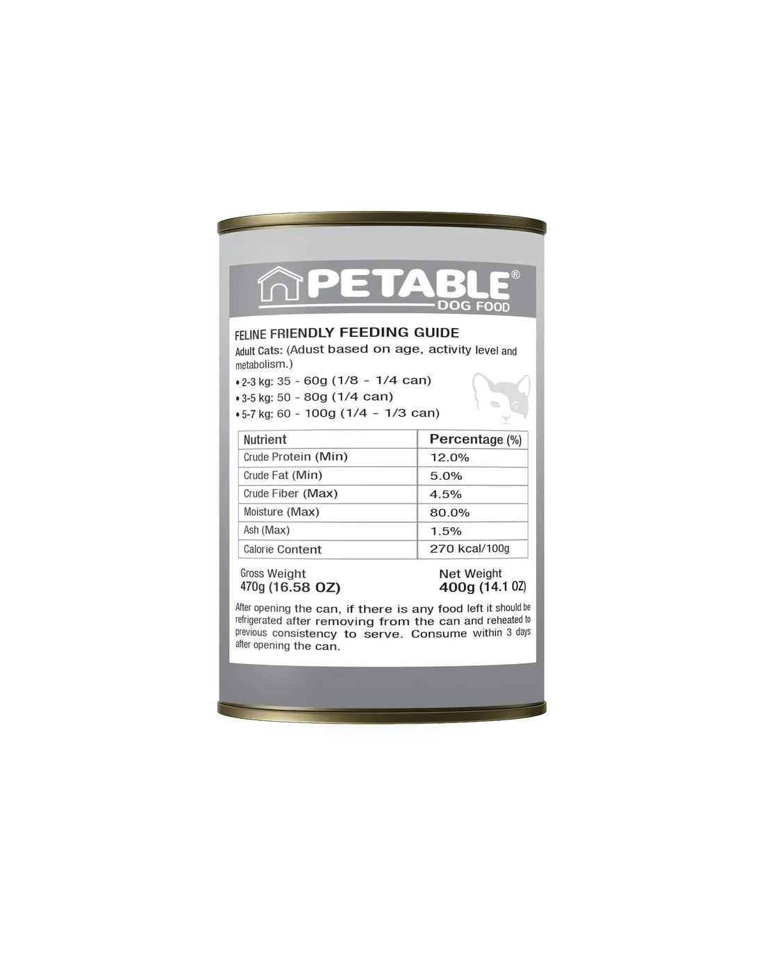 Petable  Cat Gastro 400g