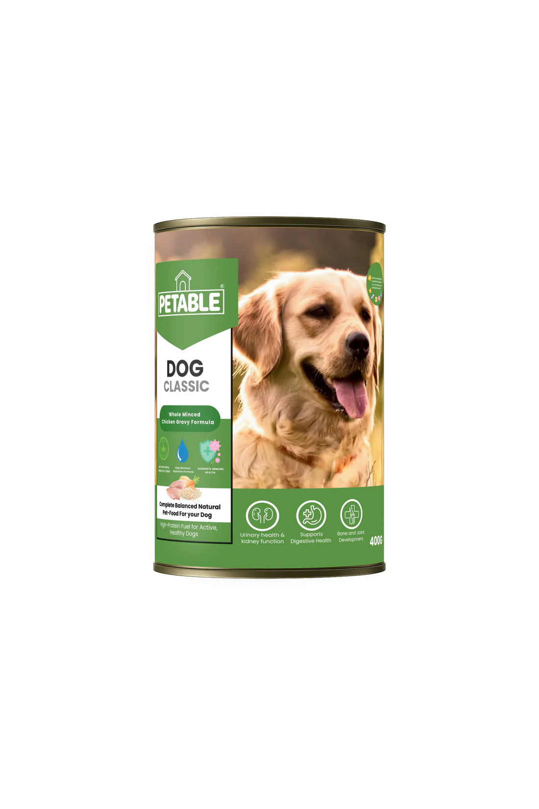 Petable  Dog Classic - Chicken 400g