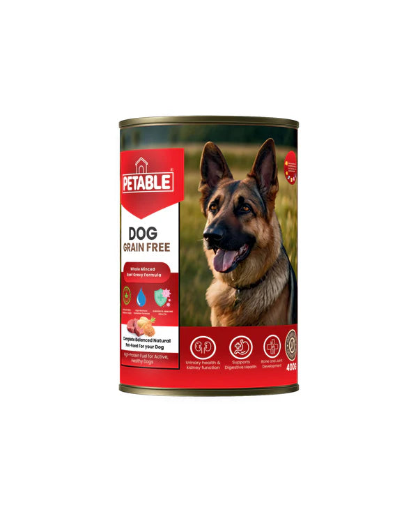 Petable  Dog Grain Free - Beef 400g