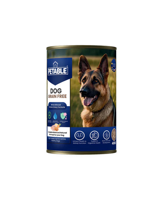 Petable  Dog Grain Free - Chicken 400g