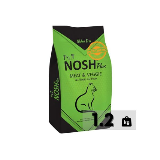 Pet Nosh Plus Meat & Veggie Adult Cat Food – 3.7 kg